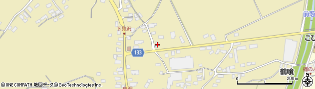 青森県弘前市鬼沢後田208周辺の地図