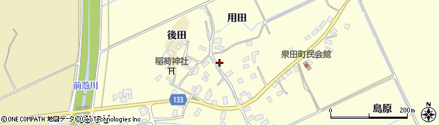 青森県弘前市楢木用田192周辺の地図