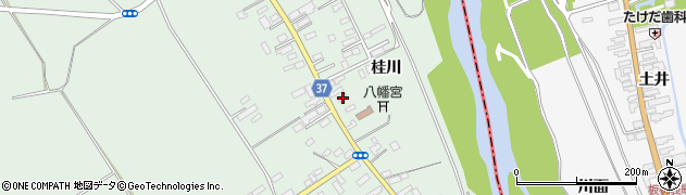 青森県弘前市青女子桂川90周辺の地図
