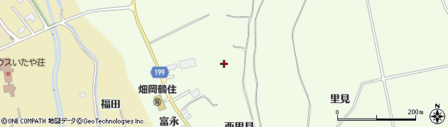 青森県板柳町（北津軽郡）横沢（西里見）周辺の地図