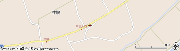 青森県十和田市大沢田（長根）周辺の地図