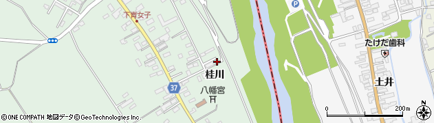 青森県弘前市青女子桂川140周辺の地図
