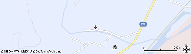 青森県西津軽郡鰺ヶ沢町一ツ森町葛ケ沢1周辺の地図
