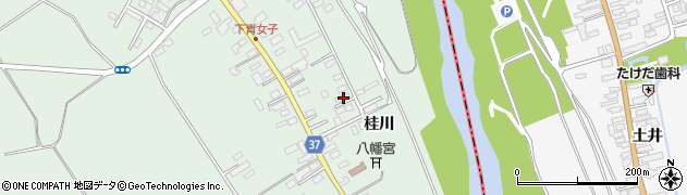 青森県弘前市青女子桂川94周辺の地図