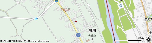 青森県弘前市青女子桂川100周辺の地図