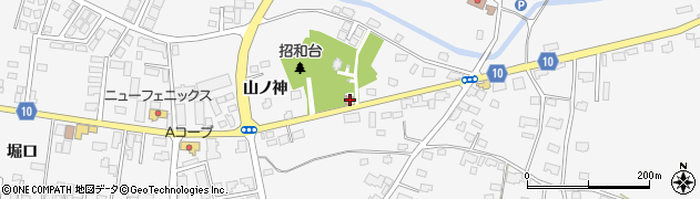 青森県三沢市三沢（山ノ神）周辺の地図