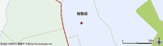 青森県東北町（上北郡）新舘（屋敷添）周辺の地図