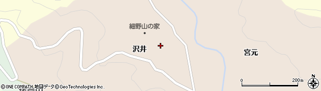 青森県青森市浪岡大字細野沢井53周辺の地図