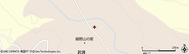 青森県青森市浪岡大字細野沢井30周辺の地図