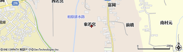 青森県北津軽郡板柳町太田東若宮周辺の地図