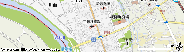 工藤八アパート周辺の地図