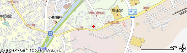 中川理容店周辺の地図