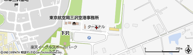 日産レンタカー三沢空港店周辺の地図