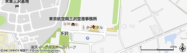 ニッポンレンタカー三沢空港営業所周辺の地図