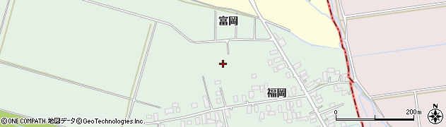 青森県藤崎町（南津軽郡）富柳周辺の地図