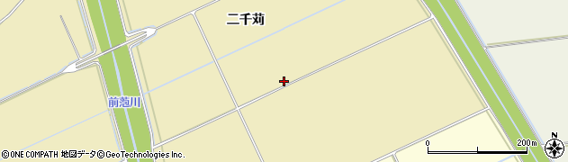青森県弘前市鬼沢（二千苅）周辺の地図