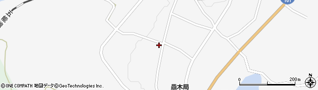 青森県西津軽郡深浦町驫木亀ケ崎44周辺の地図