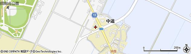 青森県青森市浪岡大字女鹿沢（西早稲田）周辺の地図