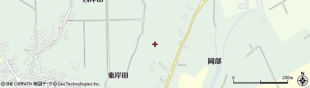 青森県板柳町（北津軽郡）深味（東岸田）周辺の地図