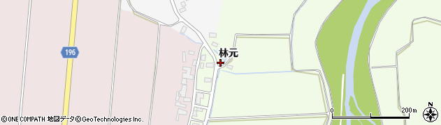 青森県板柳町（北津軽郡）滝井（林元）周辺の地図