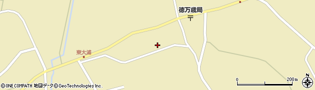 青森県東北町（上北郡）大浦（熊沢）周辺の地図