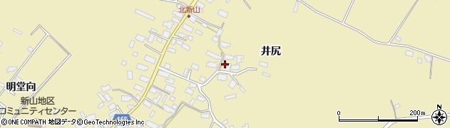 青森県東北町（上北郡）大浦（井尻）周辺の地図