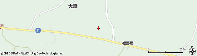 青森県弘前市大森田浦84周辺の地図