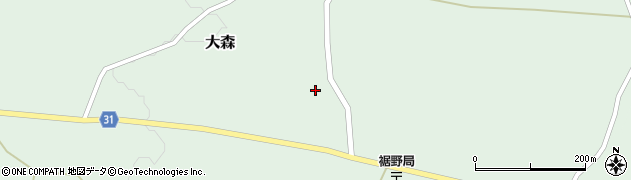 青森県弘前市大森田浦142周辺の地図