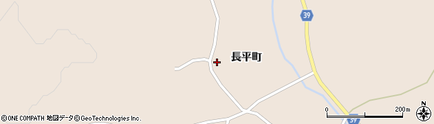 青森県西津軽郡鰺ヶ沢町長平町乙音羽山25周辺の地図