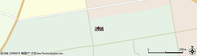 青森県七戸町（上北郡）沼頭周辺の地図