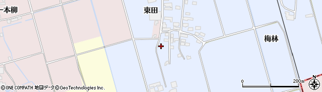 青森県鶴田町（北津軽郡）鶴泊（前田）周辺の地図