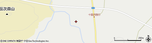 青森県弘前市十面沢早助森10周辺の地図