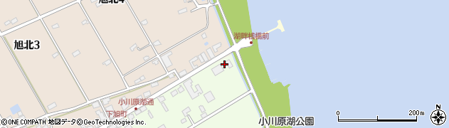 ＥＮＥＯＳ小川原湖漁協ＳＳ周辺の地図