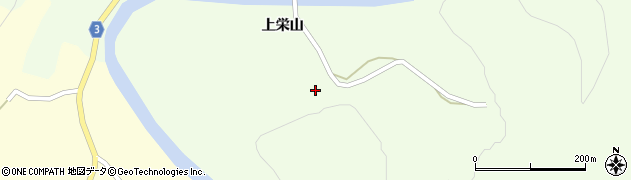 青森県西津軽郡鰺ヶ沢町中村町上栄山24周辺の地図