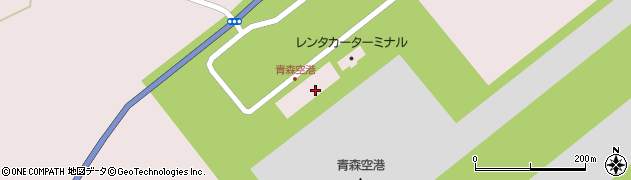 青森空港ビル株式会社周辺の地図