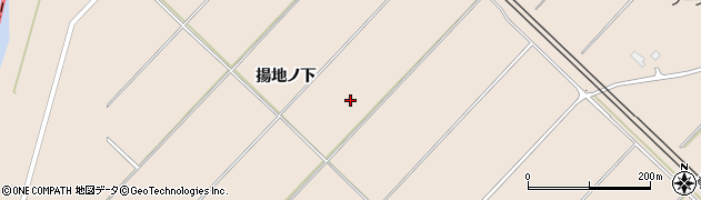 青森県東北町（上北郡）上野（揚地ノ下）周辺の地図