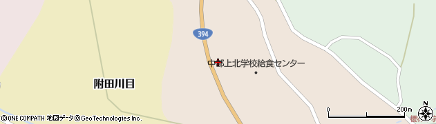 青森県七戸町（上北郡）塚長根周辺の地図