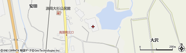 青森県青森市浪岡大字高屋敷社元94周辺の地図