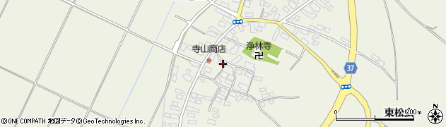 青森県北津軽郡鶴田町野木西松虫周辺の地図