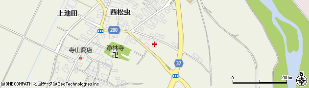 青森県鶴田町（北津軽郡）野木（東松虫）周辺の地図