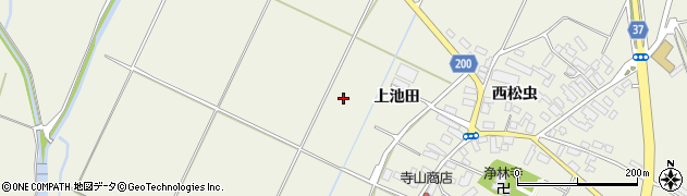 青森県北津軽郡鶴田町野木周辺の地図