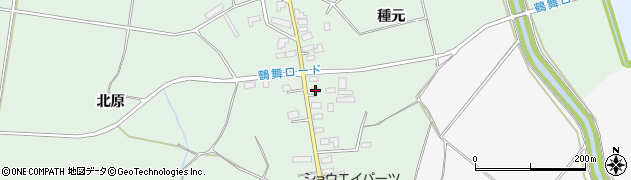 青森県鶴田町（北津軽郡）中野（種元）周辺の地図