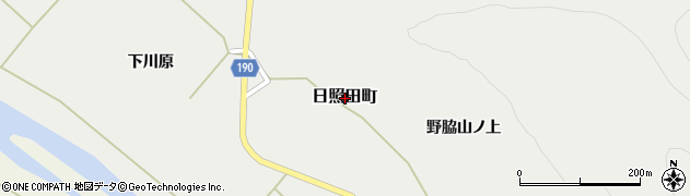 青森県西津軽郡鰺ヶ沢町日照田町周辺の地図