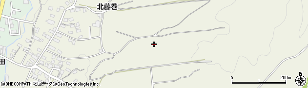 青森県青森市浪岡大字長沼周辺の地図