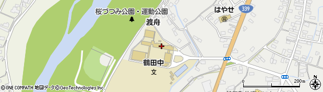 鶴田町立鶴田中学校周辺の地図