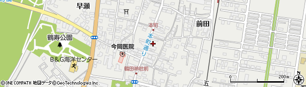 青い森信用金庫鶴田支店周辺の地図