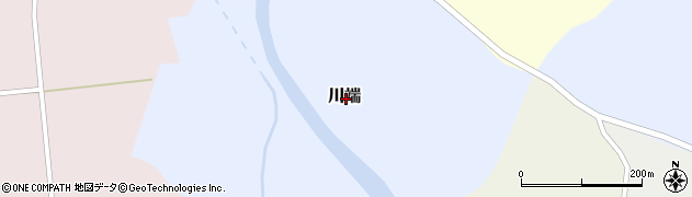 青森県七戸町（上北郡）川端周辺の地図