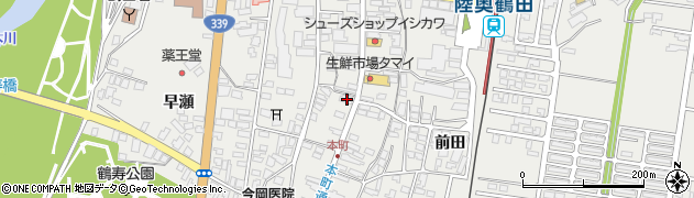 青森県北津軽郡鶴田町鶴田生松97周辺の地図