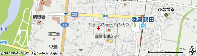 青森銀行鶴田支店 ＡＴＭ周辺の地図