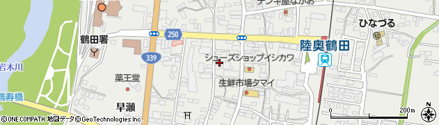 青森県北津軽郡鶴田町鶴田生松171周辺の地図